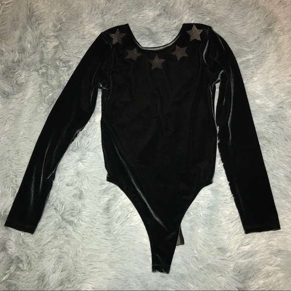 𝅺Nwt Xs Victoria's Secret Bodysuit & Pants Velvet Ensemble - Picture 4 of 8